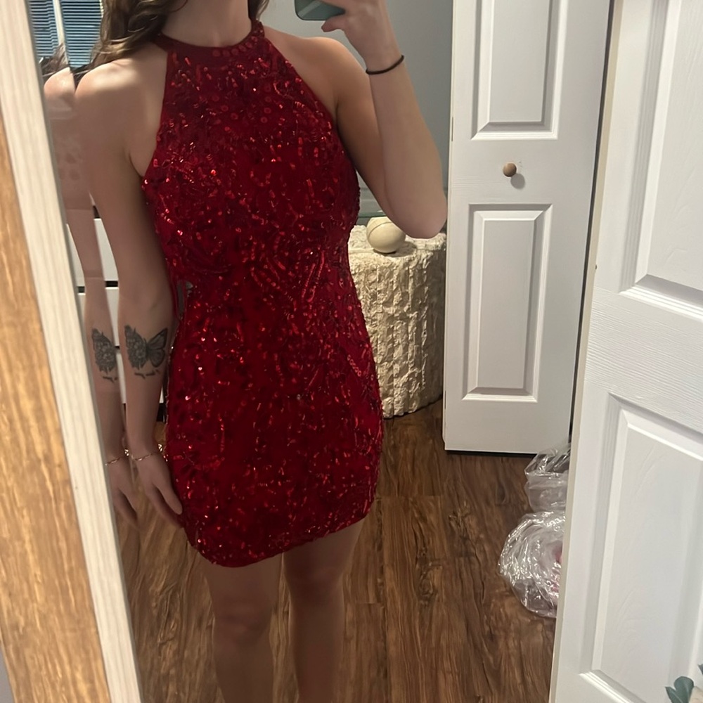 Red Homecoming Dress